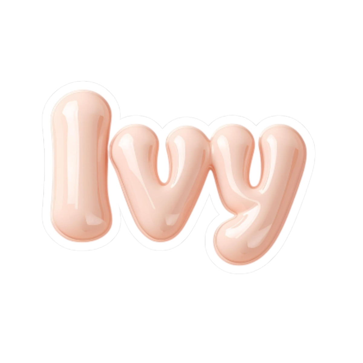 Ivy Pink Signature stickers